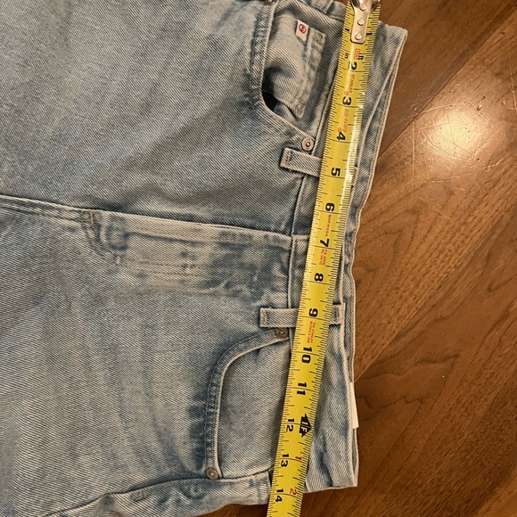 AG stovepipe fringe hem high waist jeans - Picture 5 of 5